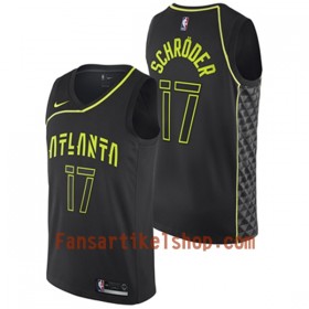 NBA Atlanta Hawks Trikot Dennis Schroder 17 Nike City Edition Swingman - Herren